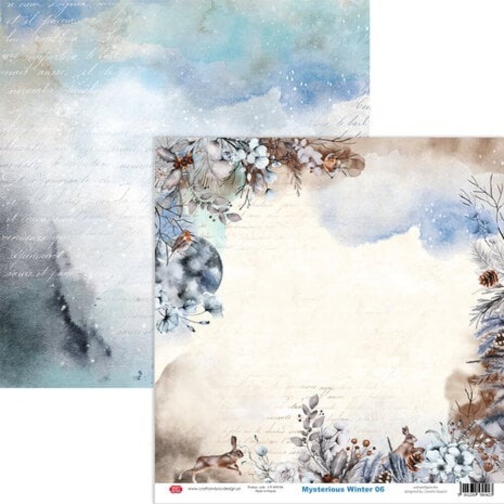 Craft & You Mysterious Winter 12x12 Inch Paper Pack (CYD-CPS-MWI30-12) Craft & You Mysterious Winter 12x12 Inch Paper Pack (CYD-CPS-MWI30-12)