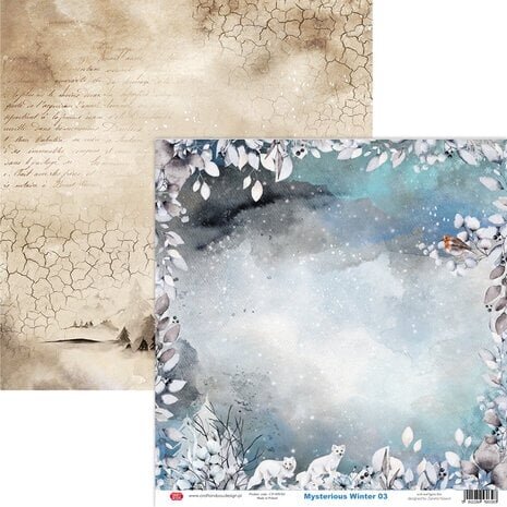 Craft & You Mysterious Winter 12x12 Inch Paper Pack (6pcs) (CYD-CPS-MWI30-6) Craft & You Mysterious Winter 12x12 Inch Paper Pack (6pcs) (CYD-CPS-MWI30-6)