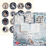 Craft & You Mysterious Winter 12x12 Inch Creative Set (8pcs) (CYD-CSET-MWI-8)