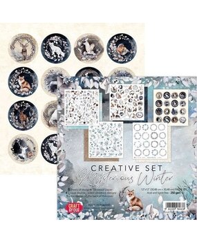 Craft & You Mysterious Winter 12x12 Inch Creative Set (8pcs) (CYD-CSET-MWI-8) Craft & You Mysterious Winter 12x12 Inch Creative Set (8pcs) (CYD-CSET-MWI-8)