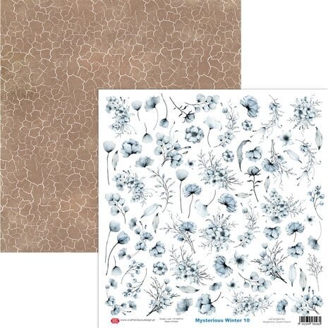Craft & You Mysterious Winter 12x12 Inch Creative Set (8pcs) (CYD-CSET-MWI-8) Craft & You Mysterious Winter 12x12 Inch Creative Set (8pcs) (CYD-CSET-MWI-8)