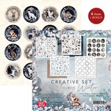 Craft & You Mysterious Winter 12x12 Inch Creative Set (4pcs) (CYD-CSET-MWI-4)