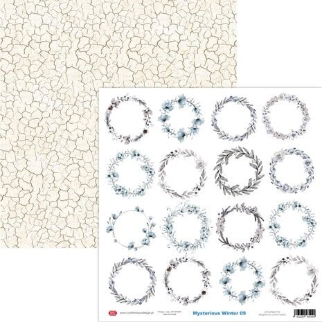 Craft & You Mysterious Winter 12x12 Inch Creative Set (4pcs) (CYD-CSET-MWI-4) Craft & You Mysterious Winter 12x12 Inch Creative Set (4pcs) (CYD-CSET-MWI-4)