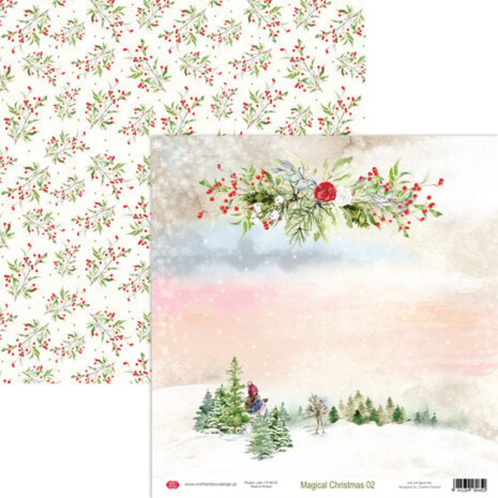 Craft & You Magical Christmas 12x12 Inch Paper Pack (6sheets) (CYD-CPS-MC30-6) Craft & You Magical Christmas 12x12 Inch Paper Pack (6sheets) (CYD-CPS-MC30-6)