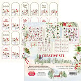 Craft & You Magical Christmas 12x12 Inch Creative Set (8pcs) (CYD-CSET-MC-8)