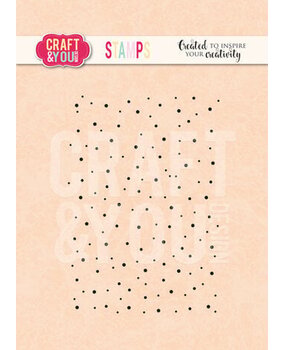 Craft & You Clear Stamp Dots (CS029) Craft & You Clear Stamp Dots (CS029)
