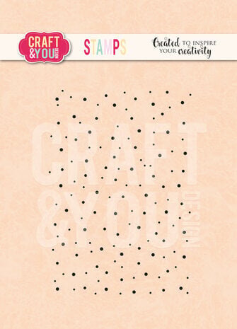 Craft & You Clear Stamp Dots (CS029) Craft & You Clear Stamp Dots (CS029)