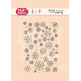 Craft & You Clear Stamp Snowflakes (CS031)