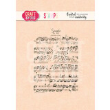 Craft & You Clear Stamp Music Notes (CS032)