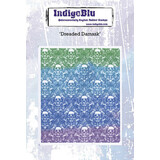 IndigoBlu Dreaded Damask A6 Rubber Stamps (IND1182)