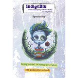 IndigoBlu Spooky Boy A6 Rubber Stamps (IND1186)