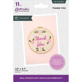 Gemini Cut 'N' Stitch Multi Craft Dies Thank You (GEM-MMD-CSTY)