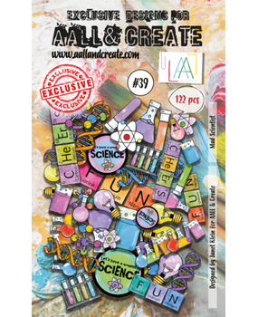 AALL and Create Ephemera Die-cuts Mad Scientist (AALL-EP-039) AALL and Create Ephemera Die-cuts Mad Scientist (AALL-EP-039)