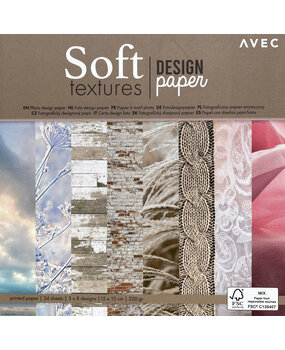AVEC Soft Textures 6x6 Inch Paper Pad (3009688) AVEC Soft Textures 6x6 Inch Paper Pad (3009688)