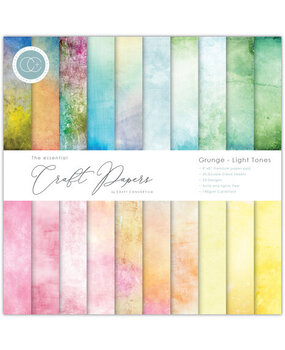 Craft Consortium Essential Craft Papers 8x8 Inch Paper Pad Grunge Light Tones (CCEPAD008E) Craft Consortium Essential Craft Papers 8x8 Inch Paper Pad Grunge Light Tones (CCEPAD008E)