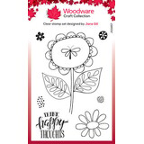Woodware Petal Doodles Happy Thoughts Clear Stamps (JGS857)
