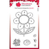 Woodware Petal Doodles Pretty Place Clear Stamps (JGS863)