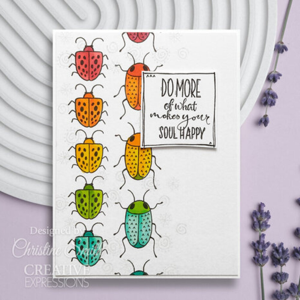 Woodware Bug Doodles Clear Stamps (JGS865) Woodware Bug Doodles Clear Stamps (JGS865)
