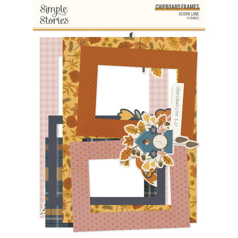 Simple Stories Acorn Lane Chipboard Frames (21024)