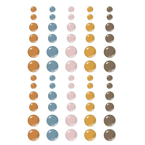 Simple Stories Acorn Lane Glossy Enamel Dots (21027) Simple Stories Acorn Lane Glossy Enamel Dots (21027)