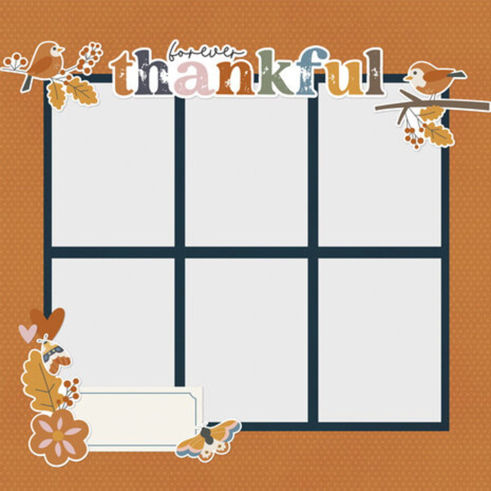 Simple Stories Acorn Lane Simple Pages Pieces (21030)