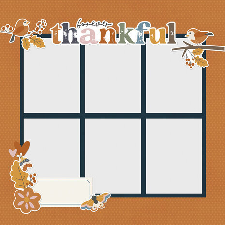 Simple Stories Acorn Lane Simple Pages Pieces (21030)