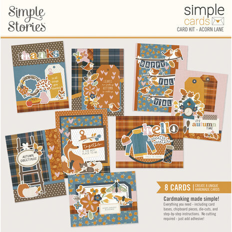 Simple Stories Acorn Lane Simple Cards Kit (21031) Simple Stories Acorn Lane Simple Cards Kit (21031)