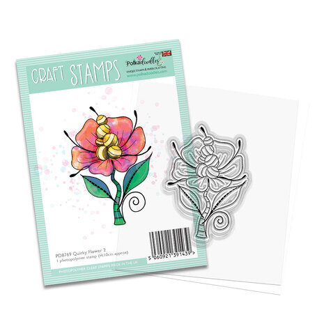 Polkadoodles Quirky Flower 2 Clear Stamps (PD8769) Polkadoodles Quirky Flower 2 Clear Stamps (PD8769)