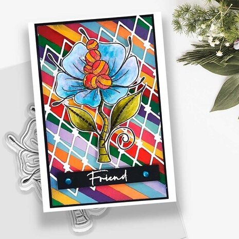 Polkadoodles Quirky Flower 2 Clear Stamps (PD8769) Polkadoodles Quirky Flower 2 Clear Stamps (PD8769)