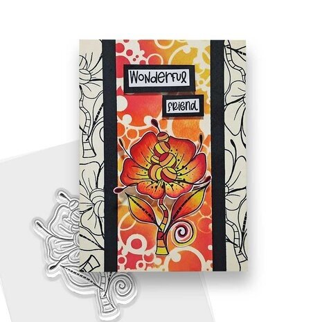 Polkadoodles Quirky Flower 2 Clear Stamps (PD8769) Polkadoodles Quirky Flower 2 Clear Stamps (PD8769)