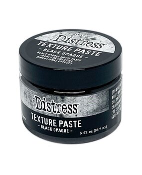 Ranger Distress Texture Paste Black Opaque (TSHK84471)
