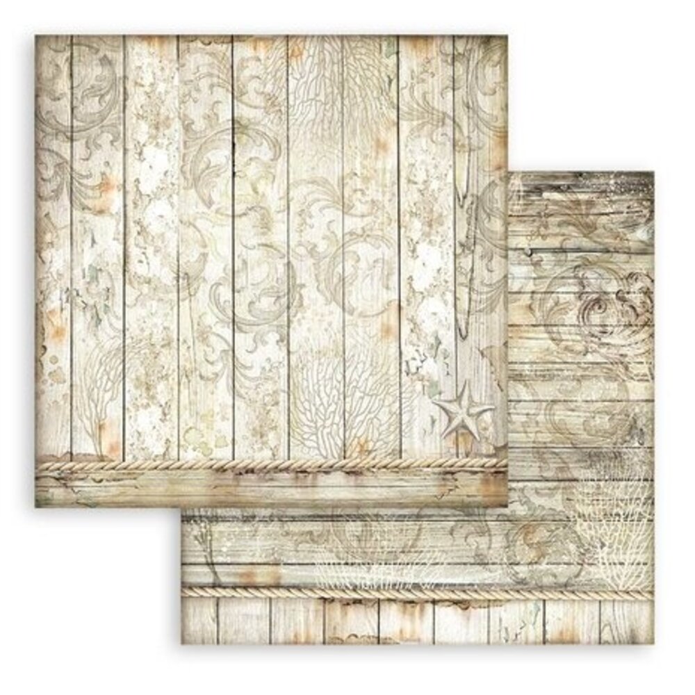 Stamperia Songs of the Sea Maxi Background 12x12 Inch Paper Pack (SBBL142) Stamperia Songs of the Sea Maxi Background 12x12 Inch Paper Pack (SBBL142)