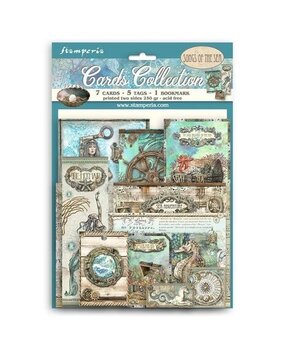 Stamperia Songs of the Sea Cards Collection (SBCARD21)* Stamperia Songs of the Sea Cards Collection (SBCARD21)*