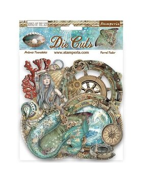 Stamperia Songs of the Sea Die Cuts Creatures (DFLDC84) Stamperia Songs of the Sea Die Cuts Creatures (DFLDC84)
