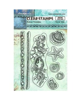 Stamperia Songs of the Sea Clear Stamps Shells (WTK181) Stamperia Songs of the Sea Clear Stamps Shells (WTK181)