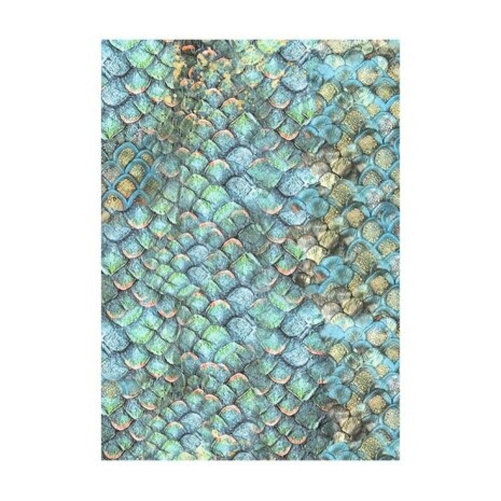 Stamperia Songs of the Sea Rice Paper Backgrounds A6 (DFSAK6010) Stamperia Songs of the Sea Rice Paper Backgrounds A6 (DFSAK6010)