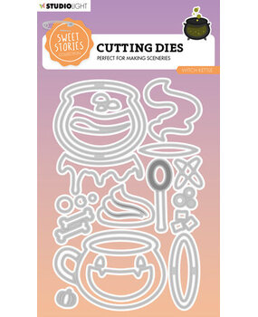 Studio Light Sweet Stories Snijmal Witch Kettle (SL-SS-CD722) Studio Light Sweet Stories Snijmal Witch Kettle (SL-SS-CD722)