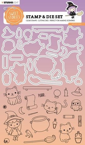 Studio Light Sweet Stories Stamp & Die Bewitched (SL-SS-SCD72)