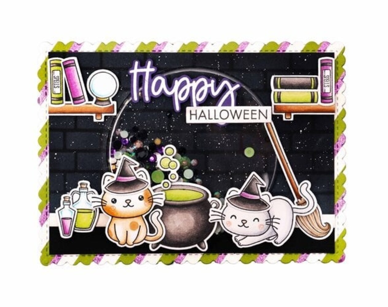 Studio Light Sweet Stories Stamp & Die Bewitched (SL-SS-SCD72)