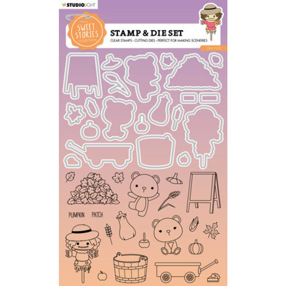 Studio Light Sweet Stories Stamp & Die Fall Fun (SL-SS-SCD73 ...