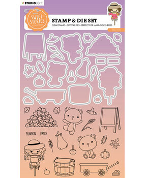 Studio Light Sweet Stories Stamp & Die Fall Fun (SL-SS-SCD73)* Studio Light Sweet Stories Stamp & Die Fall Fun (SL-SS-SCD73)*