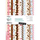 Creative Craftlab Friendz Bubble Tea A5 Paper Pad (CCL-FR-PP116)