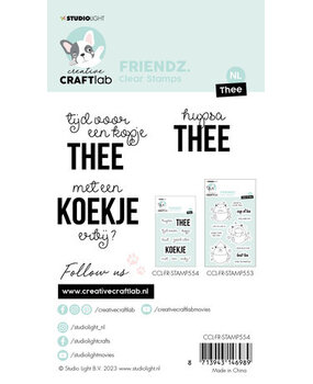 Creative Craftlab Friendz Clear Stamps Thee (CCL-FR-STAMP554) Creative Craftlab Friendz Clear Stamps Thee (CCL-FR-STAMP554)