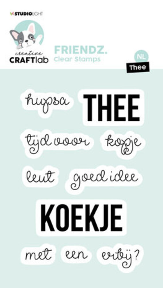 Creative Craftlab Friendz Clear Stamps Thee (CCL-FR-STAMP554)