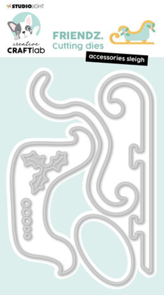 Creative Craftlab Friendz Dies Sleigh Accessoires (CCL-FR-CD728) Creative Craftlab Friendz Dies Sleigh Accessoires (CCL-FR-CD728)