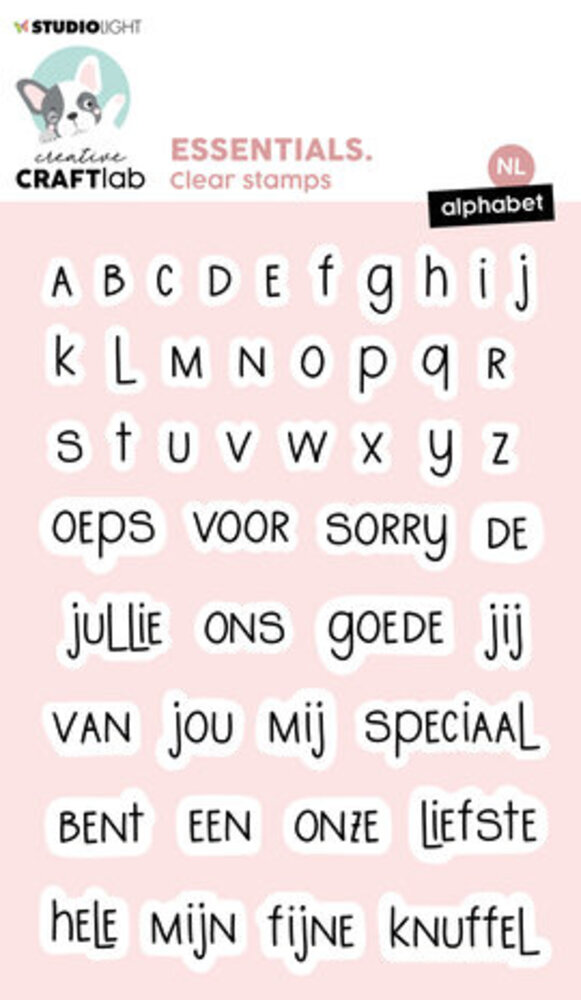 Creative Craftlab Essentials Clear Stamps Alphabet (CCL-ES-STAMP555)
