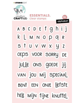 Creative Craftlab Essentials Clear Stamps Alphabet (CCL-ES-STAMP555) Creative Craftlab Essentials Clear Stamps Alphabet (CCL-ES-STAMP555)