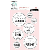 Creative Craftlab Essentials Clear Stamps Xmas Buttons (CCL-ES-STAMP556)