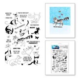 Simon Hurley Create Purrfect Cats Clear Stamps (HUR84822)