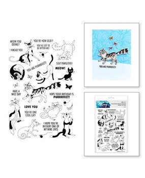 Simon Hurley Create Purrfect Cats Clear Stamps (HUR84822) Simon Hurley Create Purrfect Cats Clear Stamps (HUR84822)